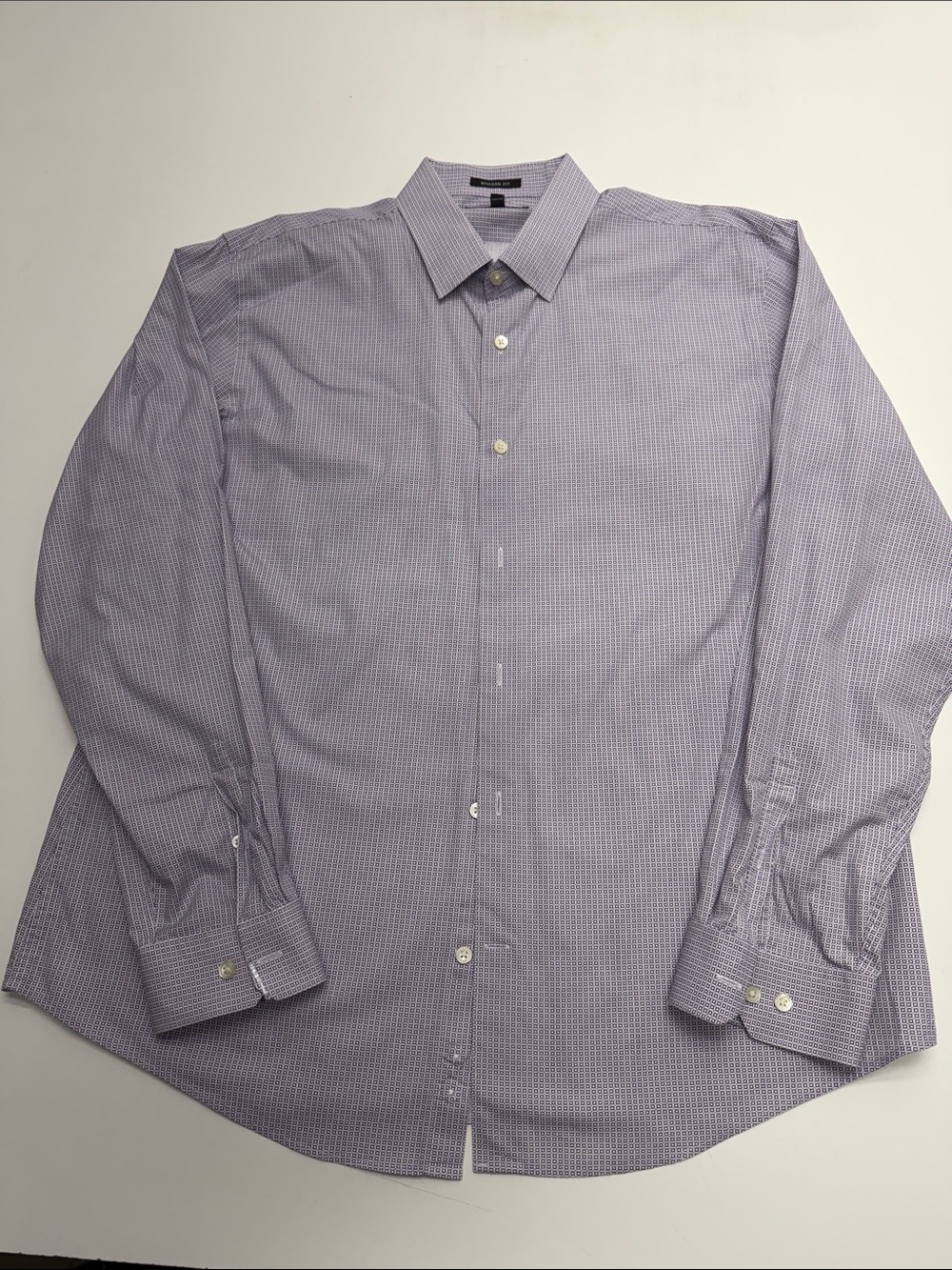 EXPRESS Men’s XL (17-17.5) Light Purple Dress Shirt